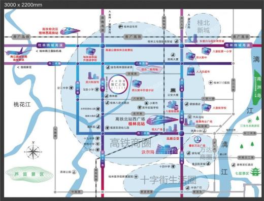 牧川·智汇公馆位置图